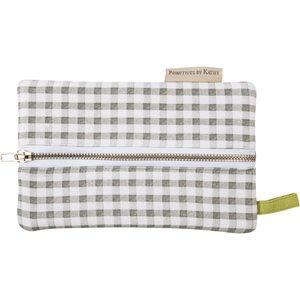 Buffalo Check - Pencil Pouch